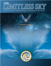 Air Force Science and Technology Contributions to the Nation