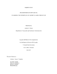 Dissertation Reconsidering Randy Shilts