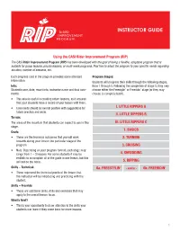 Instructor Guide