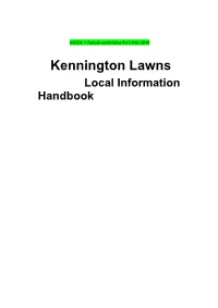 Kennington Lawns Local Information Handbook