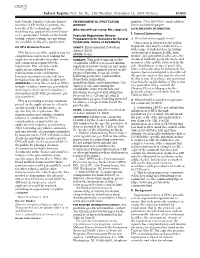 Pesticide Registration Review; Testing, Vehicle Testing, and Modeling Proposed Interim Decisions for Several A