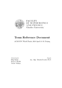Team Reference Document