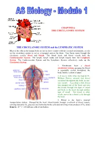 The Circulatory System