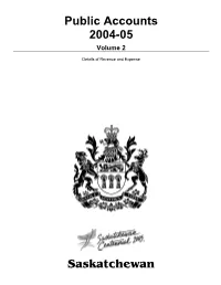 2004-05 Public Accounts Volume 2