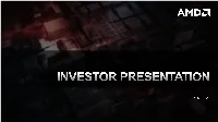 Amd's Commitment To