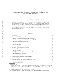 Arxiv:1910.05574V3 [Math.AT] 21 Jun 2021 2.7