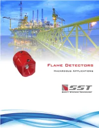 Flame Detectors Hazardous Applications Intelligent Flame Detectors