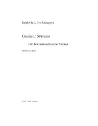 Gradient Systems
