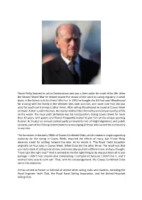 Prince Philip Learned to Sail at Gordonstoun and Was a Keen Sailor for Much of His Life