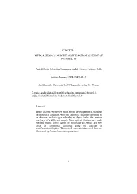 Chapter 1 Metamaterials and the Mathematical Science