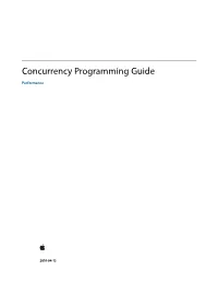 Concurrency Programming Guide