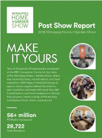 WHGS18 -- Post Show Report.Indd