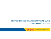 Midtown Corridor Alternatives Analysis: Final Report