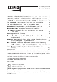 Wawrzyniec Rymkiewicz, Editorial Introduction