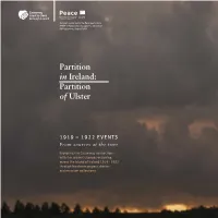 Partition in Ireland: Partition of Ulster