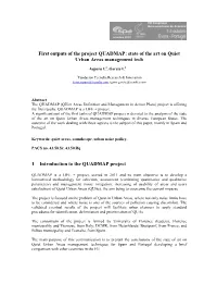 Aspuru First Outputs of the Project QUADMAP