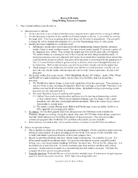 C:\Doc\Courses\Research\Handouts
