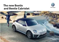 The New Beetle and Beetle Cabriolet Contents