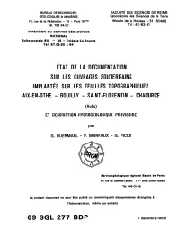 État De La Documentation