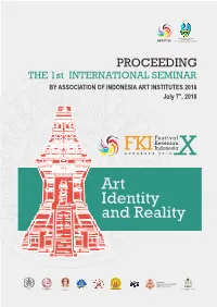 Art Identity and Reality