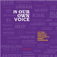 In Our Own Voice