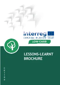 LOW-CARB Lessons Learnt Brochure