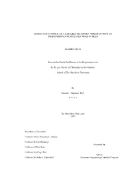 Design and Control of a Variable Geometry Turbofan with an Independently Modulated Third Stream