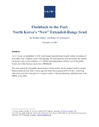 Extended-Range Scud