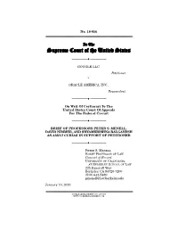 Peter S. Menell, David Nimmer, and Shyamkrishna Balganesh As Amici Curiae in Support of Petitioner