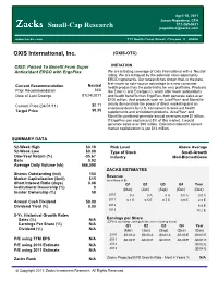 Small-Cap Research Jnapodano@Zacks.Com