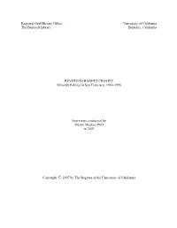 Top of Page Interview Information--Different Title