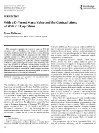 With a Different Marx: Value and the Contradictions of Web 2.0 Capitalism