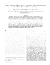 A Highly Conserved Sequence in the 3 -Untranslated Region