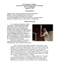 Reflection Reading