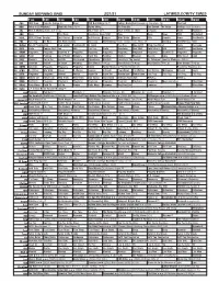 Sunday Morning Grid 2/21/21 Latimes.Com/Tv Times