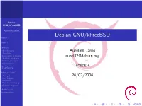 Debian GNU/Kfreebsd