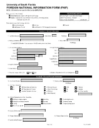 FNIF Fill in Form