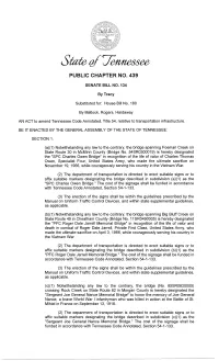 Public Chapter No. 439