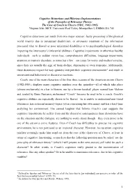 Article Cognitive Distortions and Hilarious Implementations of the Principles of Relevance Theory Iché V3
