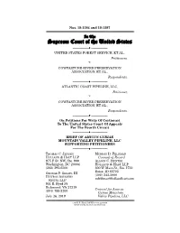 Brief of Amicus Curiae Mountain Valley Pipeline, Llc Supporting Petitioners ------ ------Thomas C