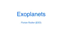 Florian Rodler (ESO) Introduction