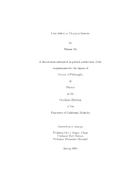 Line Defects in 5D Gauge Theories by Jihwan Oh a Dissertation Submitted