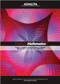 Mathematica È La Soluzione Definitiva!