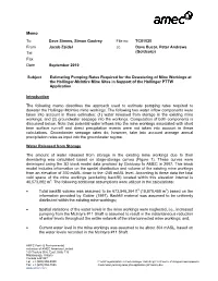 Memo to Dave Simms, Simon Gautrey File