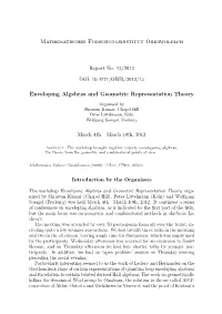 Enveloping Algebras and Geometric Representation Theory