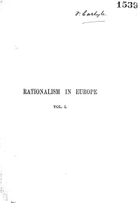 Rationalism in E Ip E