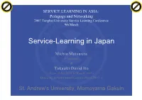 Service-Learning in Japan