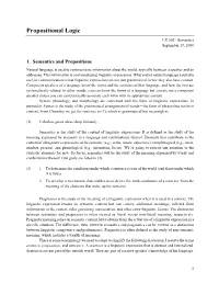 Propositional Logic