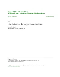 The Return of the Unprovided-For Case Michael S