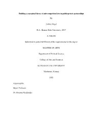 Building a Conceptual Theory of Anti-Competition Laws in Public-Private Partnerships